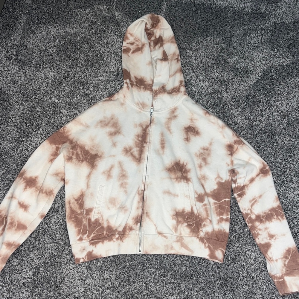 Garage Cropped Zip Up